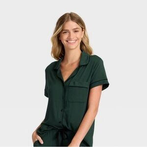 Auden Dark Green Sleepwear top